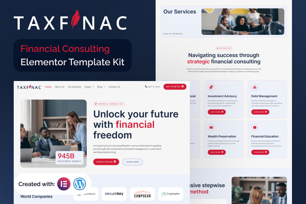 Hasil karya Taxfinac - Financial Consulting di BuildWithAngga