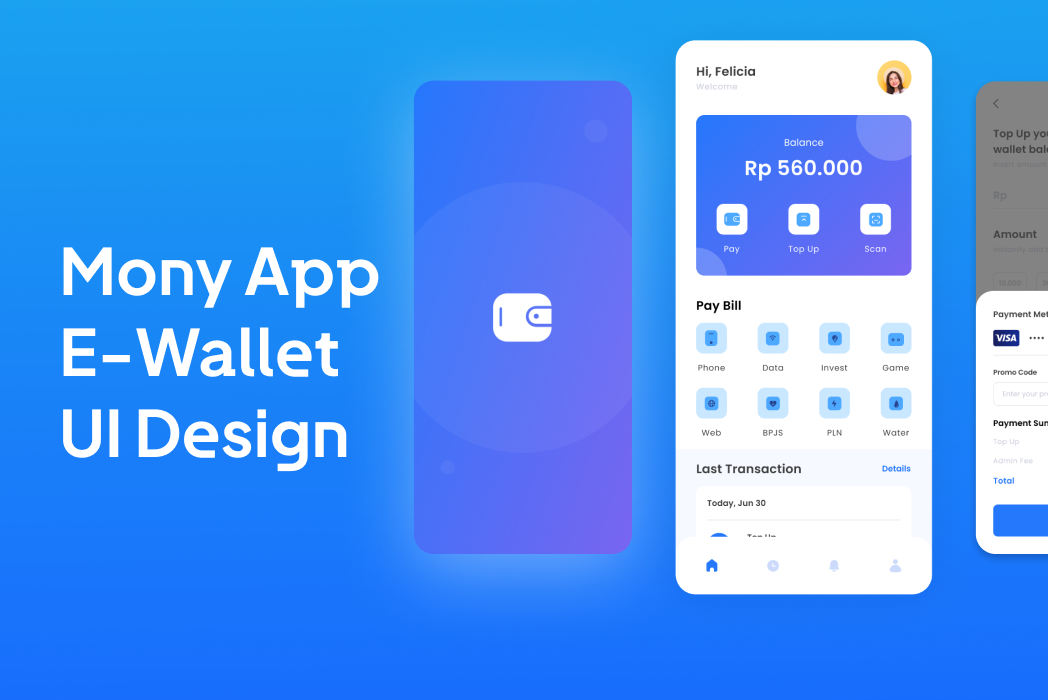 Hasil karya Mony App Design di BuildWithAngga