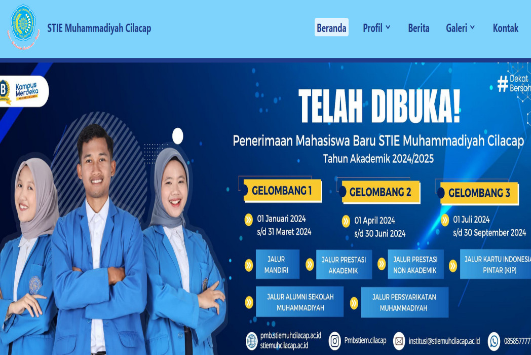 Hasil karya Website Profil di BuildWithAngga