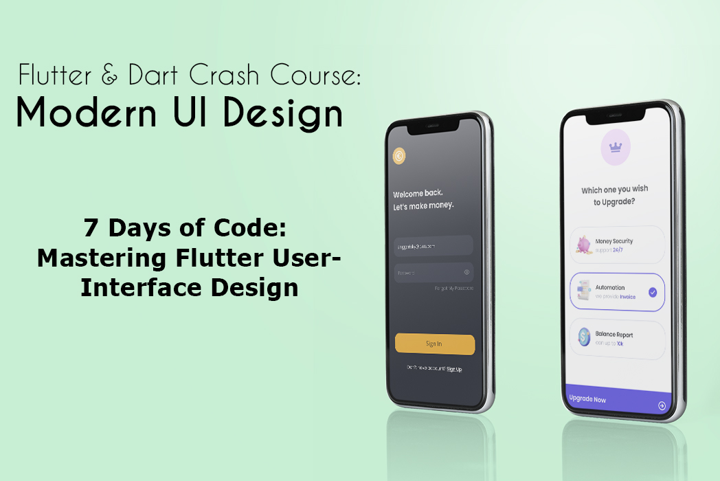 Hasil karya Flutter & Dart Crash Course: Modern UI Design di BuildWithAngga