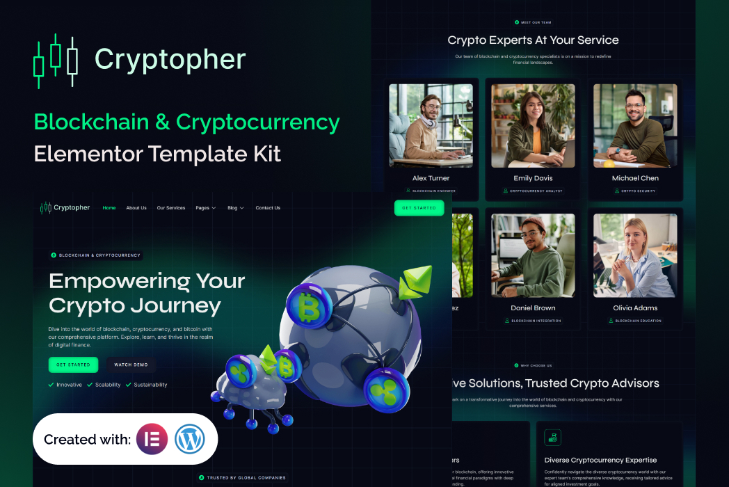 Hasil karya Cryptopher - Blockchain and Cryptocurrency di BuildWithAngga