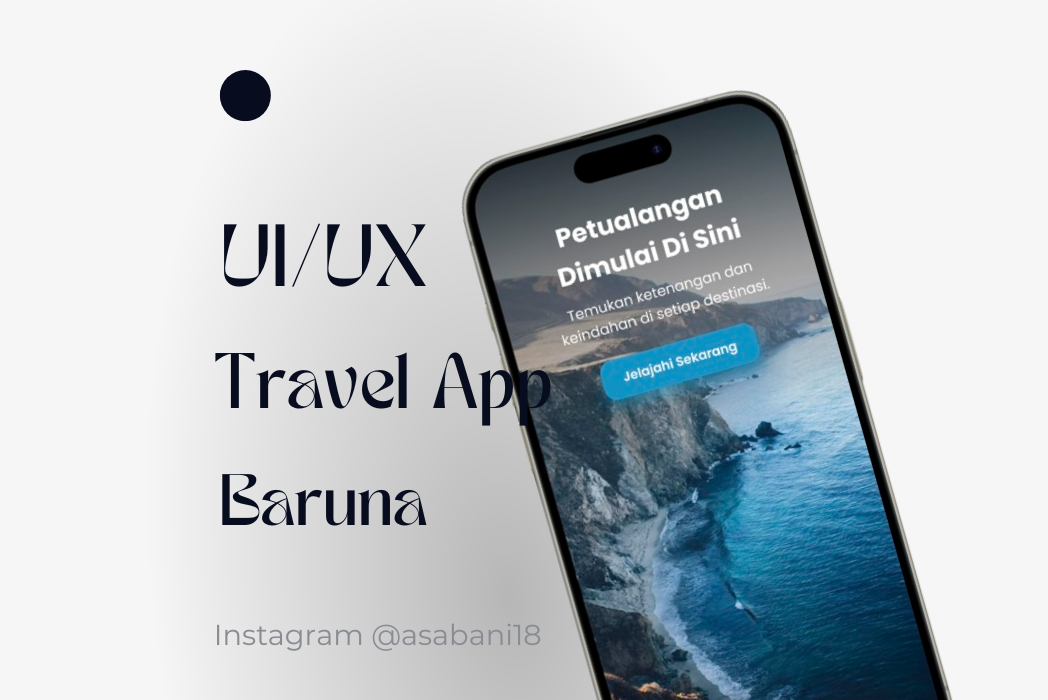 Hasil karya UI/UX Design Baruna di BuildWithAngga