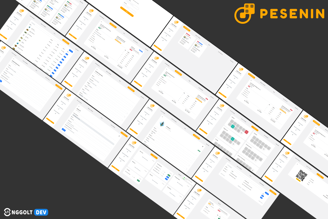 Hasil karya Pesenin App - Dashboard di BuildWith Angga