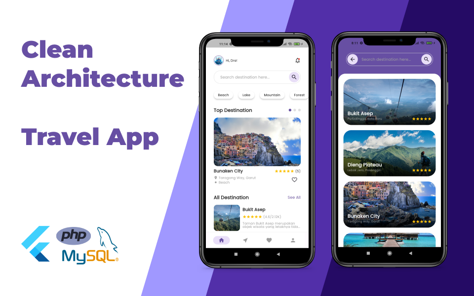 Kelas Belajar Flutter Clean Architecture: Travel App Developer di BuildWithAngga