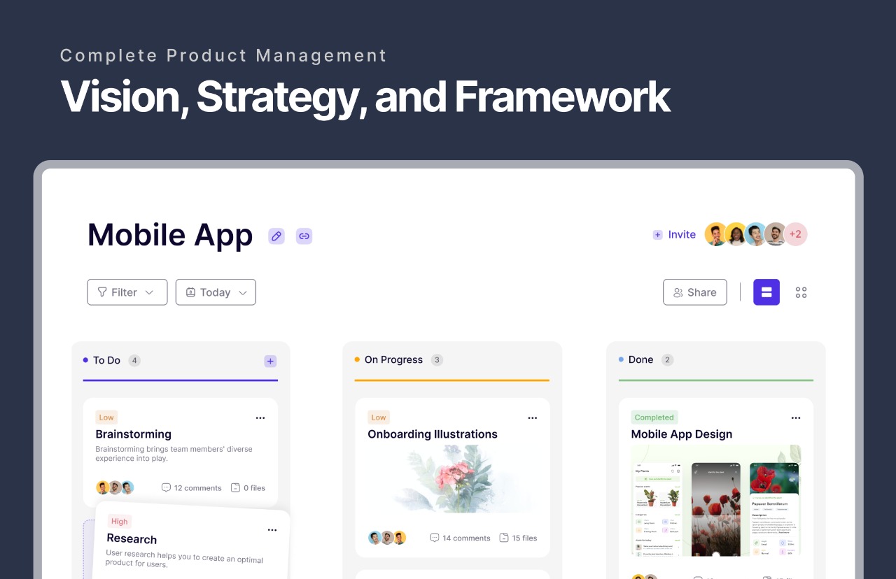 Complete Product Management: Vision, Strategy, and Framework