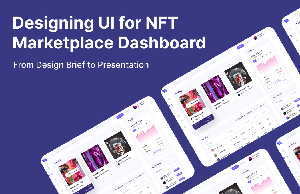 Kelas Designing UI for NFT Marketplace Dashboard di BuildWith Angga